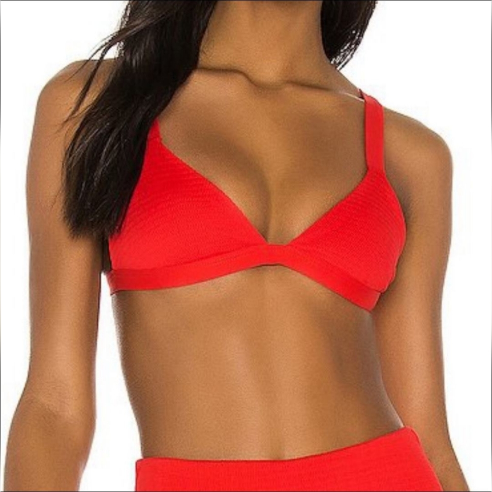 NWT Vitamin A Cheryl Bikini Top Sz 10/L
